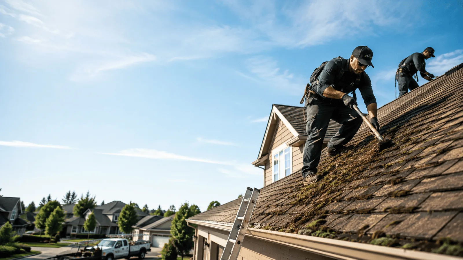 Roof Moss Removal in Mokane, MO near me